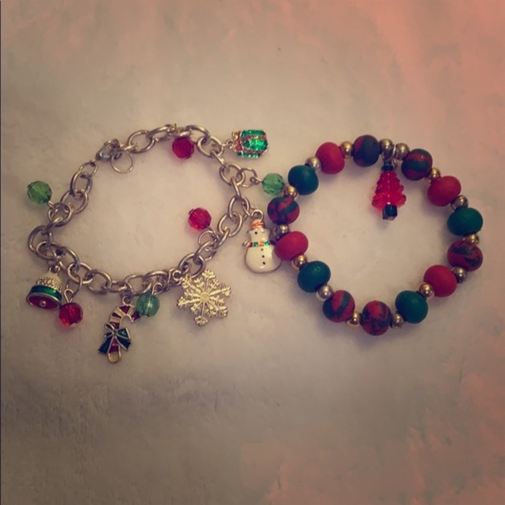 Estate Costume Christmas Jewelry Silver Pl…